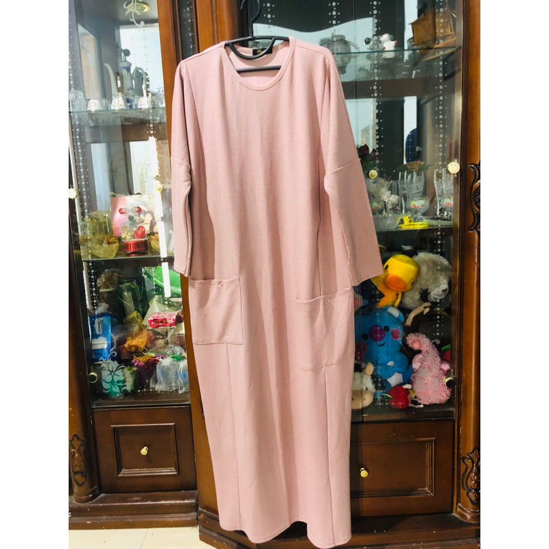 DRESS BUSUI BUKAAN SAMPING JUMBO FRIENDLY KEKINIAN