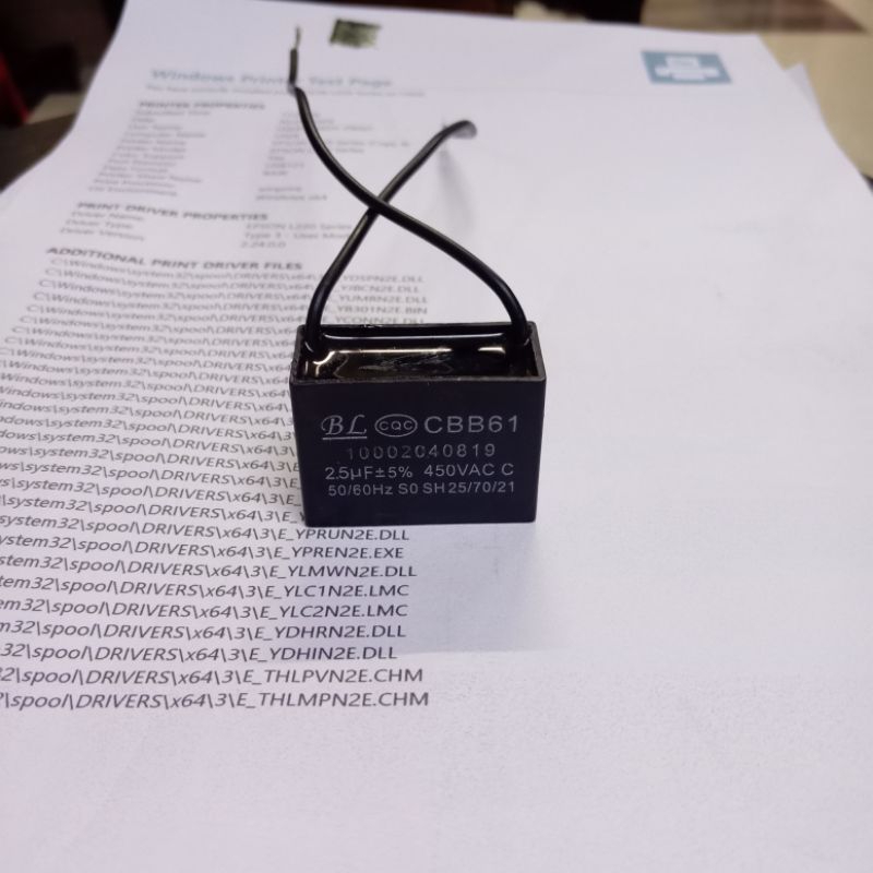 Kapasitor Kipas AC New