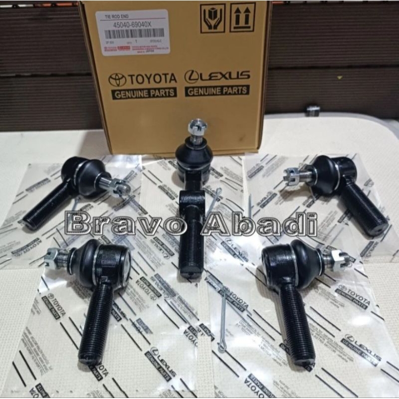 Tie Rod End Hartop 1F 2F Fj40 Fj45 Bj40 1-Set (5-Pcs)