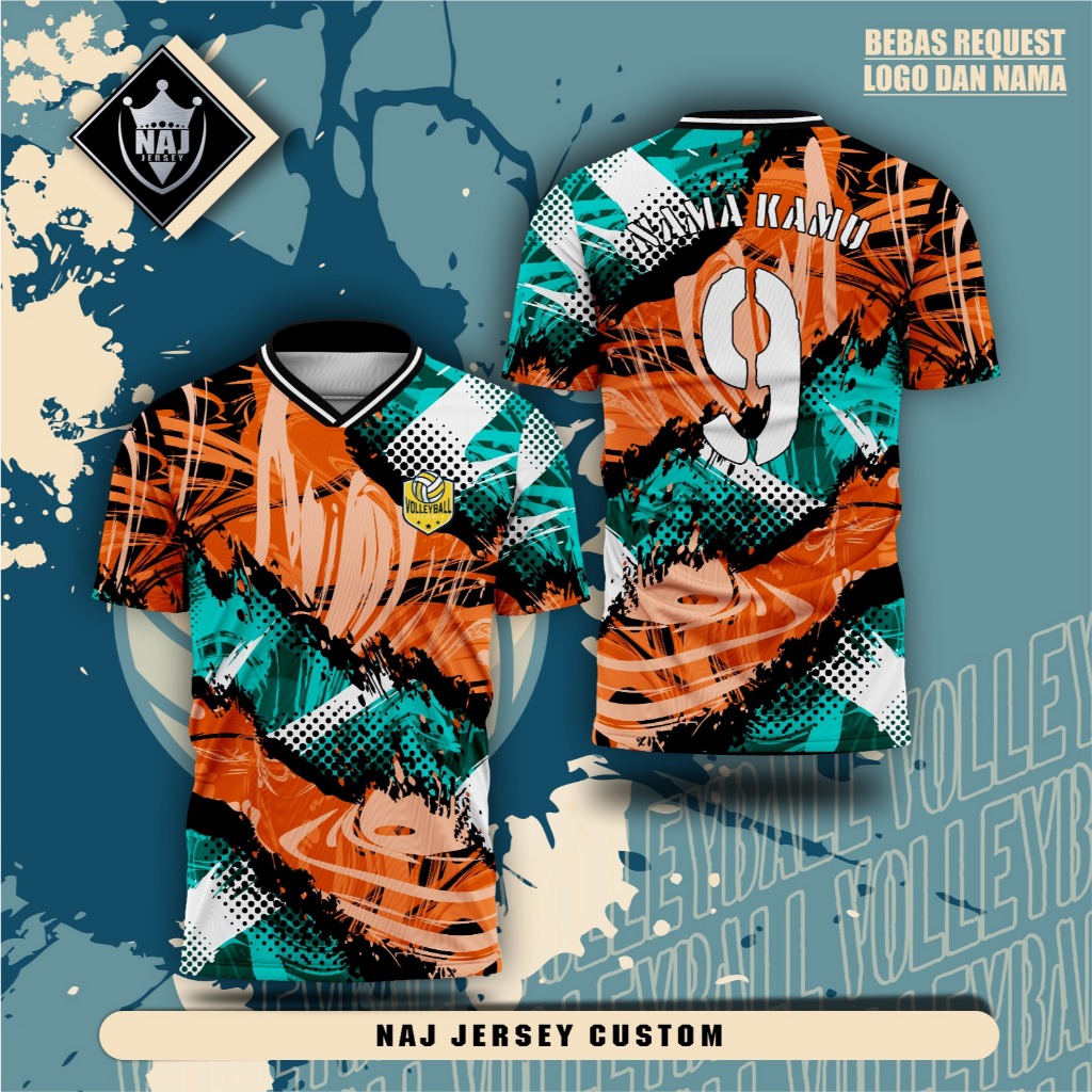JERSEY VOLI| JERSEY VOLLY SATUAN | JERSEY VOLI CUSTOM | BAJU VOLLY | BAJU VOLI SATUAN | BAJU VOLLY C