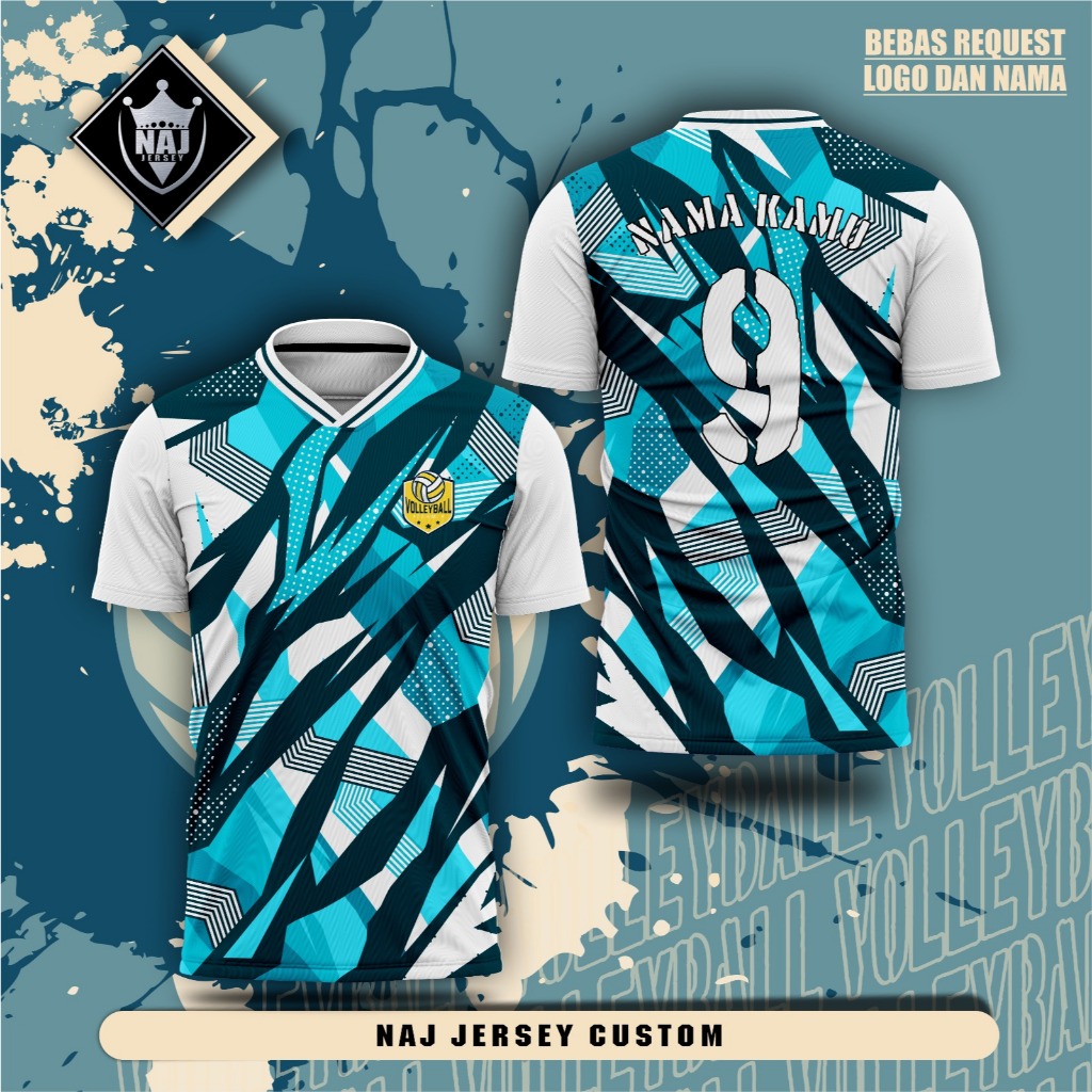 JERSEY VOLI| JERSEY VOLLY SATUAN | JERSEY VOLI CUSTOM | BAJU VOLLY | BAJU VOLI SATUAN | BAJU VOLLY C