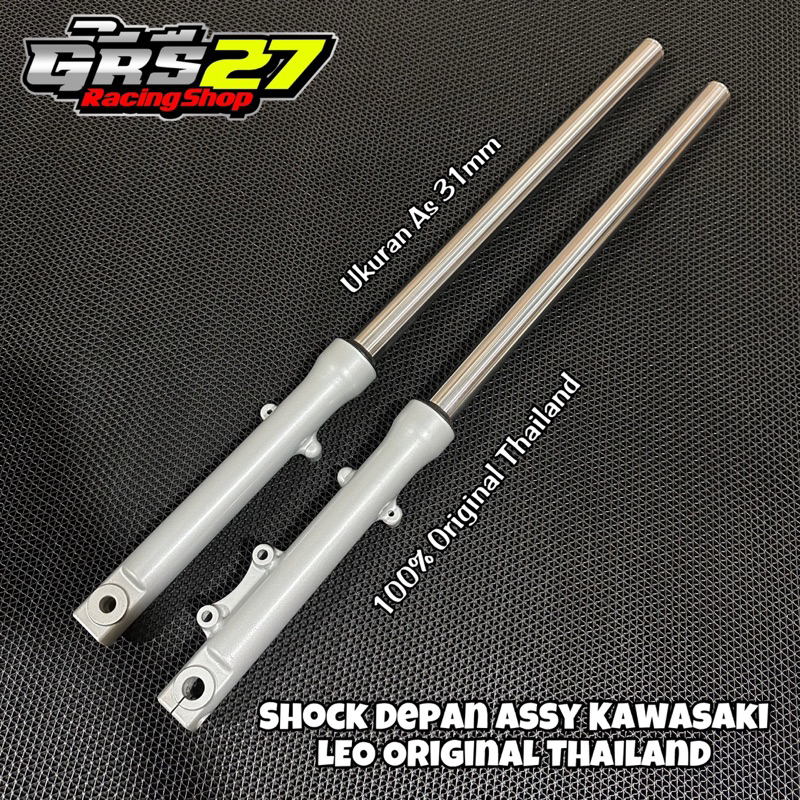 SHOCKBREAKER SHOCK AS SHOCK DEPAN ASSY KAWASAKI LEO AS 31 MM FULLSET LENGKAP ORI ORIGINAL THAILAND