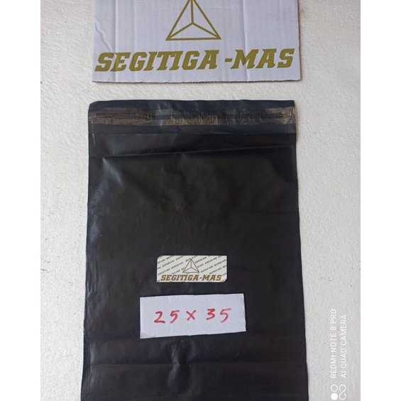

Sentuhan Personal 1 Pack1 lbr25x35 Polymailer HITAM DOF HD Amplop Plastik Lem Seal Plastik Packing Online