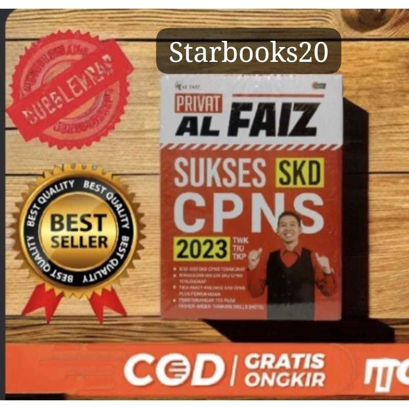 BUKU PRIVAT AL FAIZ SUKSES SKD CPNS 2023 - Buku tes cpns 2023 terbaru