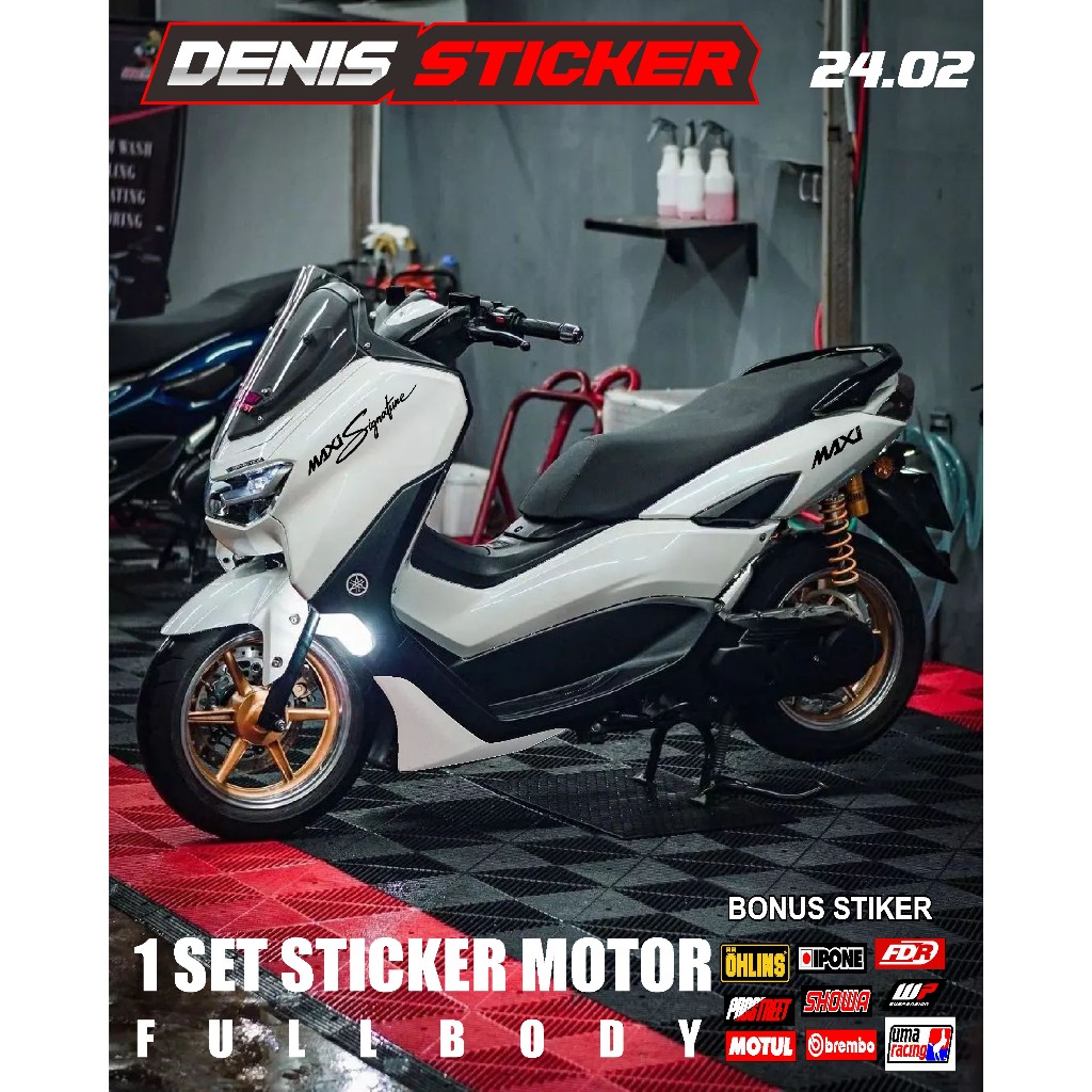 COD TERBARU Decal DEKAL STICKER Nmax ALL NEW NMAX FULL BODY BODI TERBARU TERMURAH TER KEREN WARNA VI