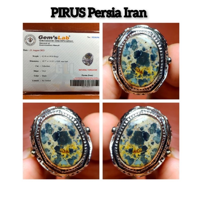 BATU  PIRUS HITAM PERSIA LAWASAN