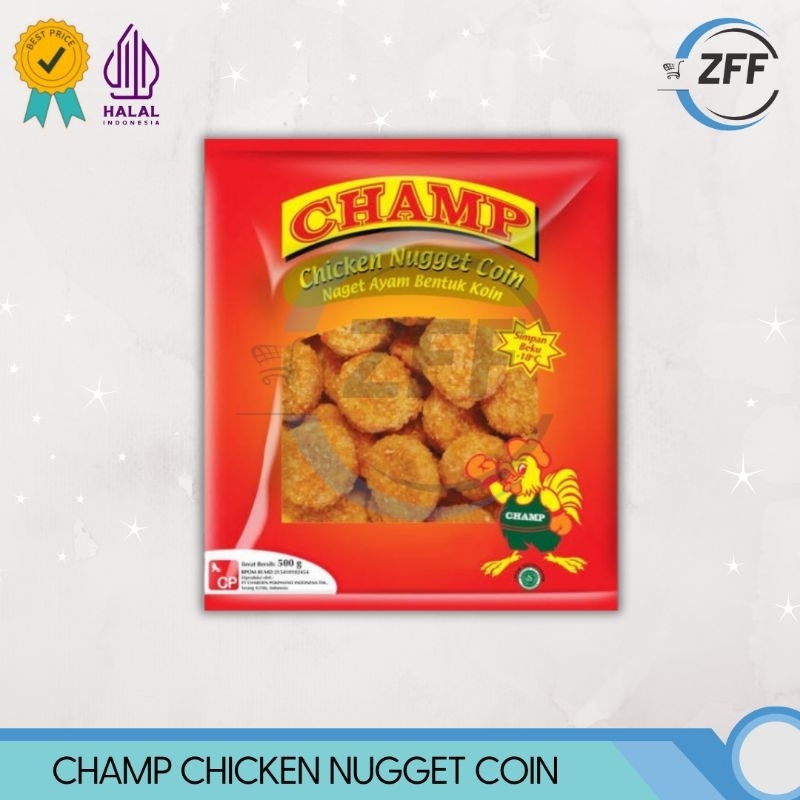 

Champ Chicken Nugget Coin 200gr