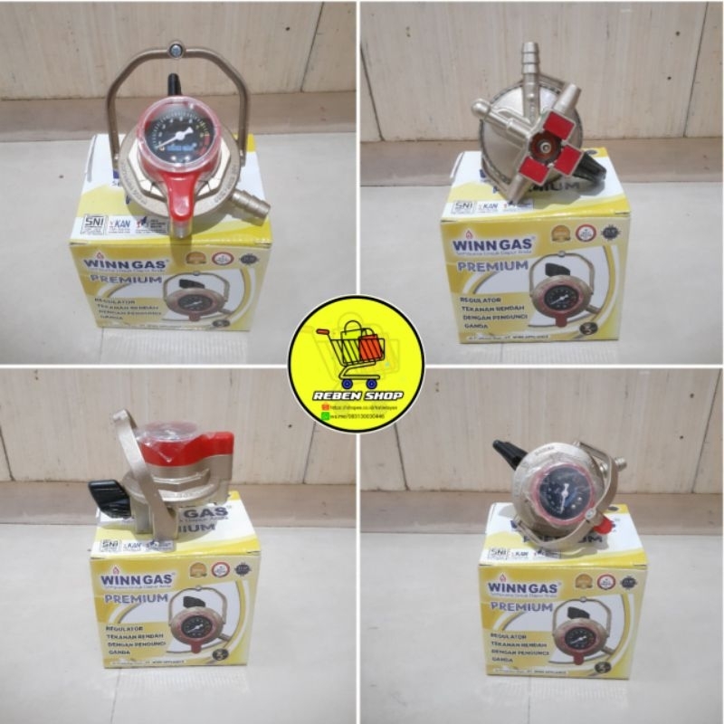 regulator meter winn gas w.800/regulator winn gas Doble penguncian