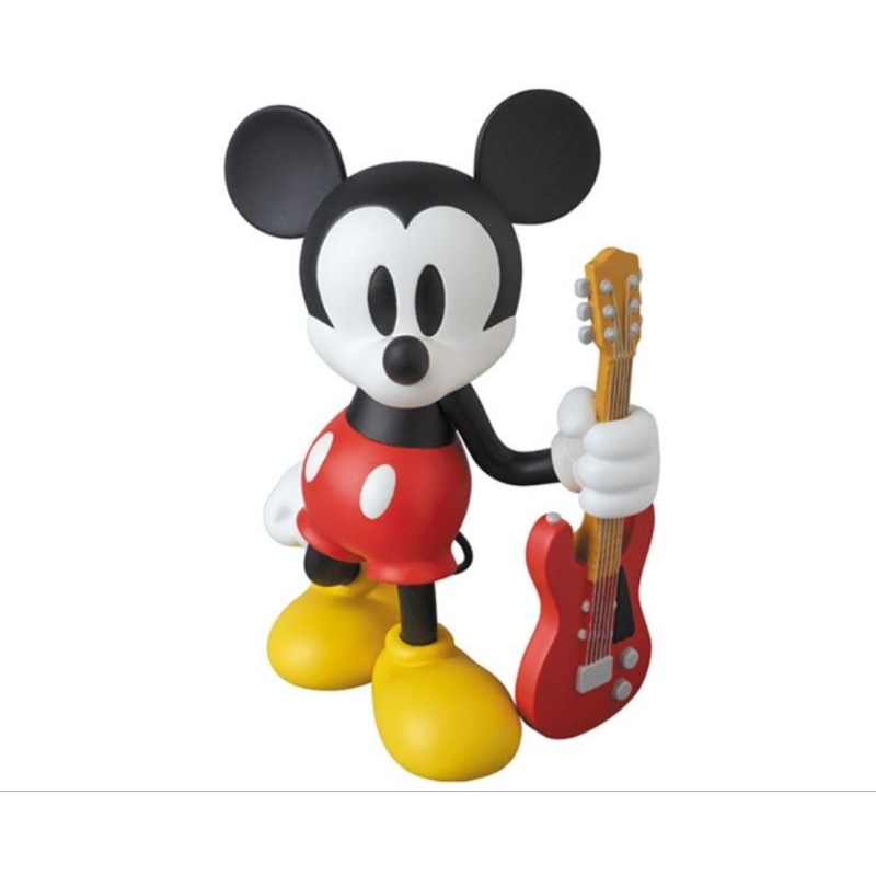 VCD Vinyl Collectible Doll Mickey Mouse Guitar Ver. Figure Action Figure Figurine Medicom Toy Collec