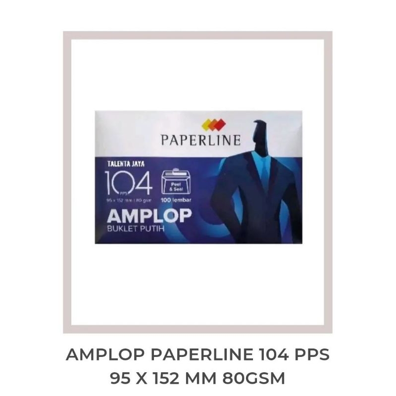 

Amplop Putih Paperline 104 PPS