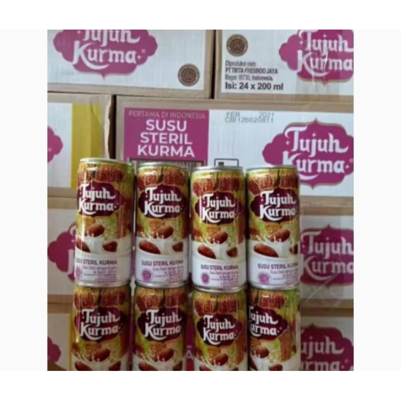 

Tujuh Kurma steril 189 ml isi 12 pcs