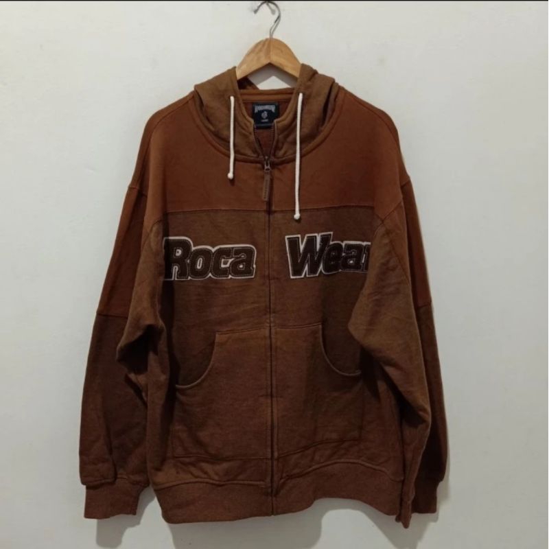 y2k Roca Wear Authentic Zip Hoodie