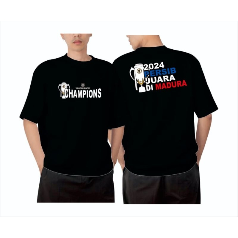 KAOS PERSIB BANDUNG 2024 PERSIB JUARA | KAOS DISTRO PRIA WANITA