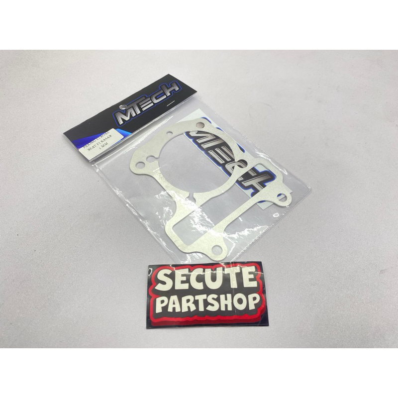 Paking Gasket Blok bawah beat fi scoopy fi vario 110 fi kzl almu tebal 1mm