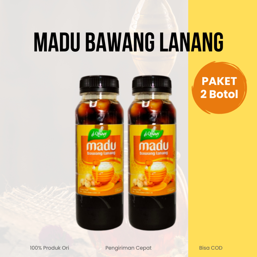 

MADU BAWANG TUNGGAL ELQOWWY 335gram | MADU KOLESTEROL | MADU HITAM PAHIT BAWANG LANANG