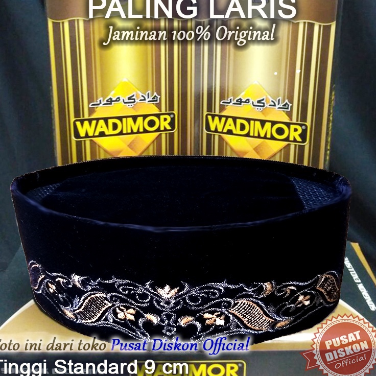Kejar Grosir  Peci Bordir Wadimor Kopiah Bordir Songkok Bordir Peci Batik Songkok Batik Dewasa Wadim