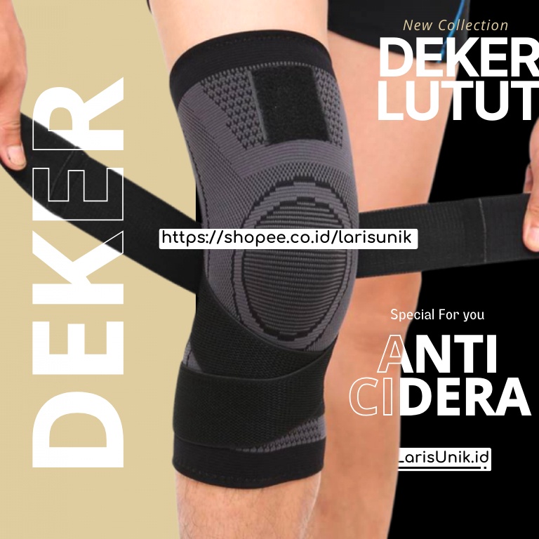 Sudah READY Pelindung Lutut KNEE TALI Alat Olahraga Pelindung Lutut Sakit Cedera Nyeri Saat Olahraga