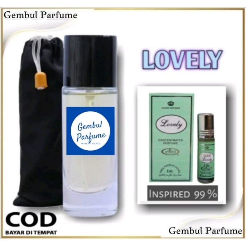 Parfum LOVELY Inspired Parfume Refill Berkualitas