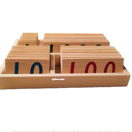 

Montessori Early Childhood Small Number Card SNC