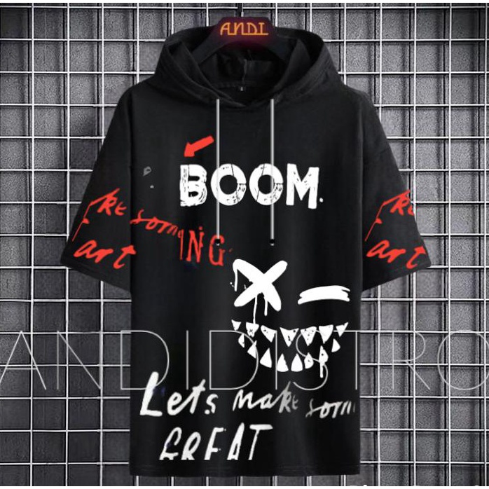 Pasti Berkualitas  KAOS HOODIE POLOS PENDEK PRIAKAOS HODIE SABLON KAOS HOODIE SABLON DISTRO TERBARUK