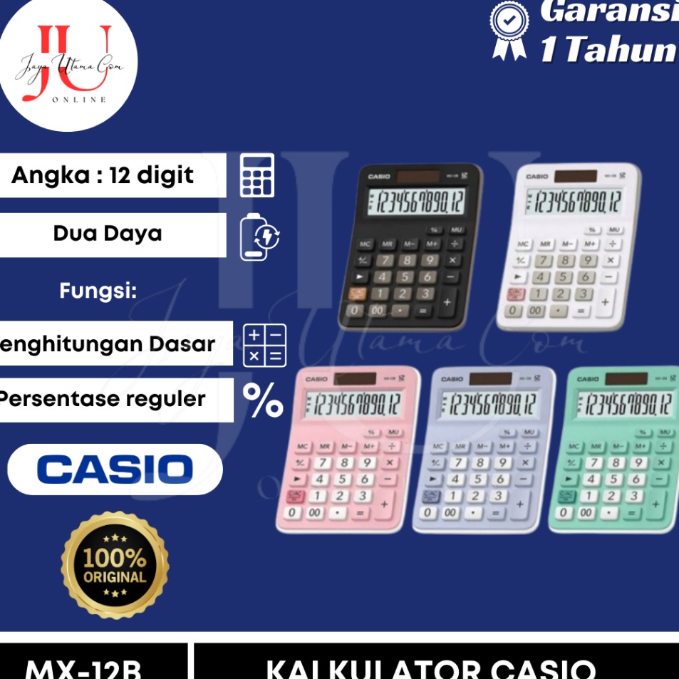 

Kalkulator Casio MX 12B Original