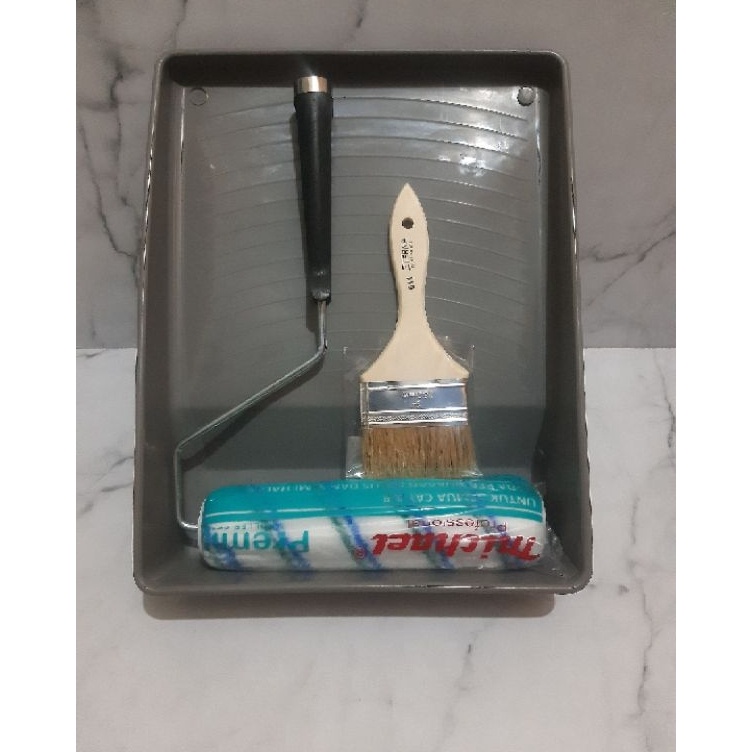 

Bak cat kuas roll Supra kuas 3 1 set