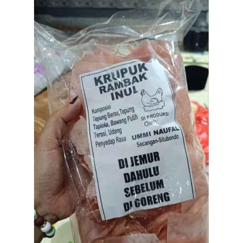 

kerupuk rambak inul