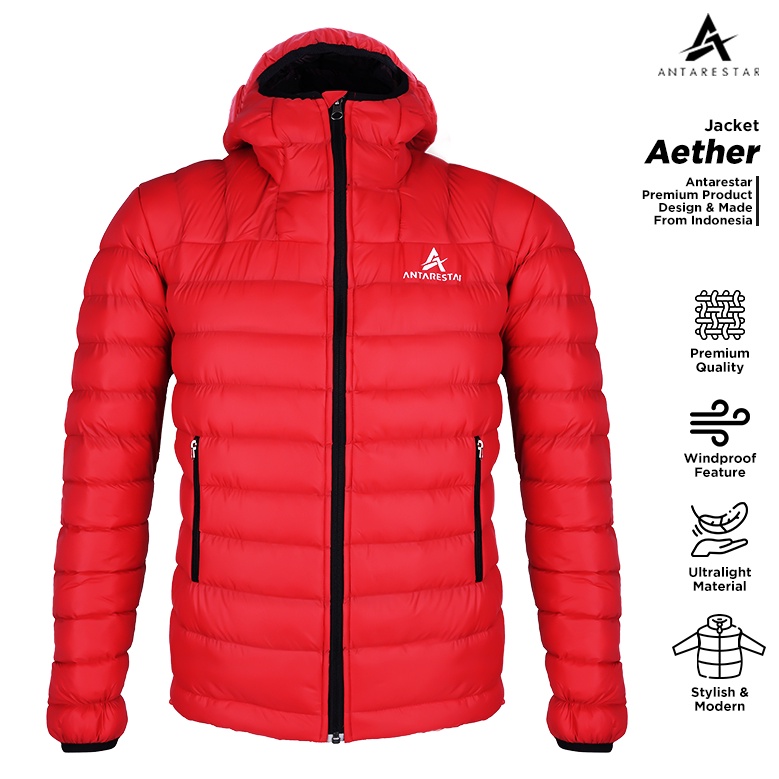 Recomended ANTARESTAR Official  Jaket Gunung Pria Wanita Aether Jacket Musim Dingin Jaket Gelembung 
