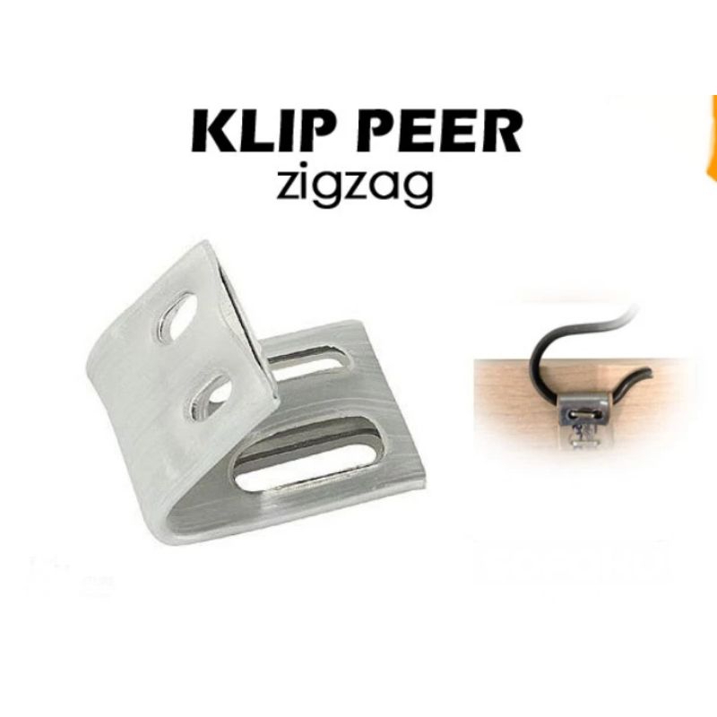 Klip Peer Zig-Zag Pengikat Per Sofa Spring Zig-Zag