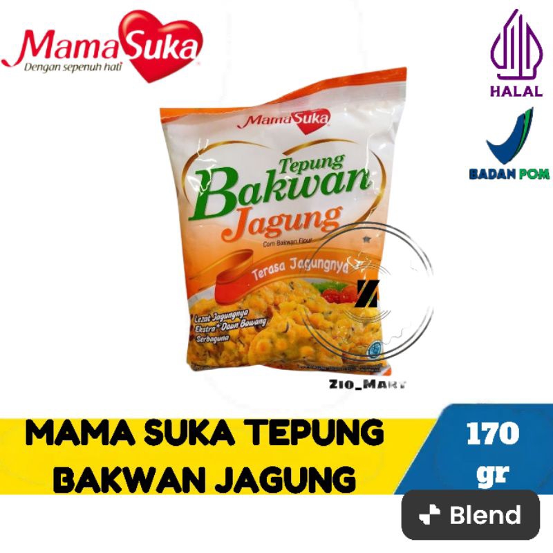 

Mamasuka tepung bakwan jagung 170 gr