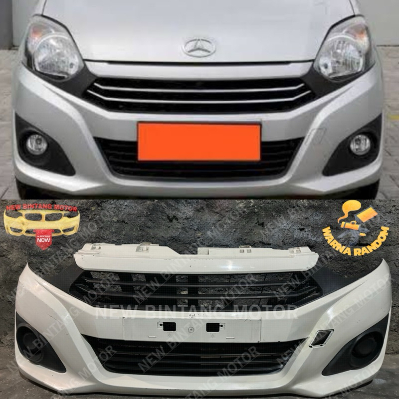 Bumper depan ayla 1000cc facelift 2016 2020 original