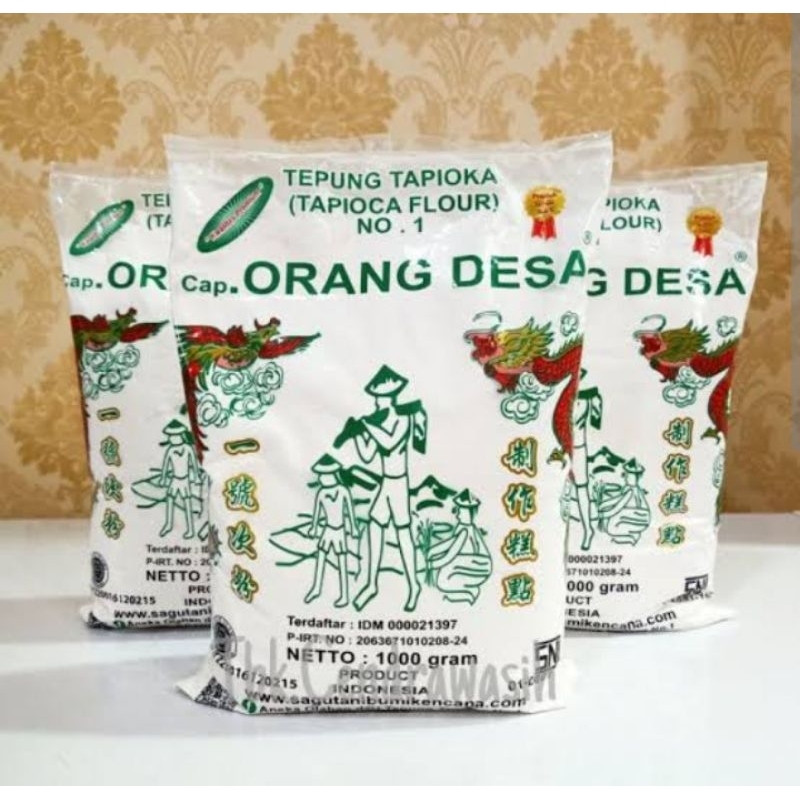 

Tapioka cap orang desa 1 kg