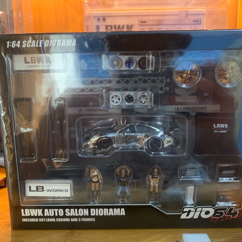 INNO64 DIORAMA PORSCHE 997 LBWK