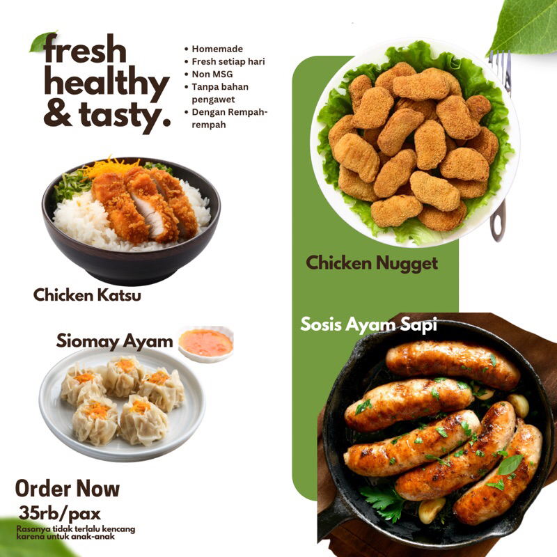 

Homemade Frozen Food Siomay Sosis Ayam Sapi Katsu Nugget No MSG