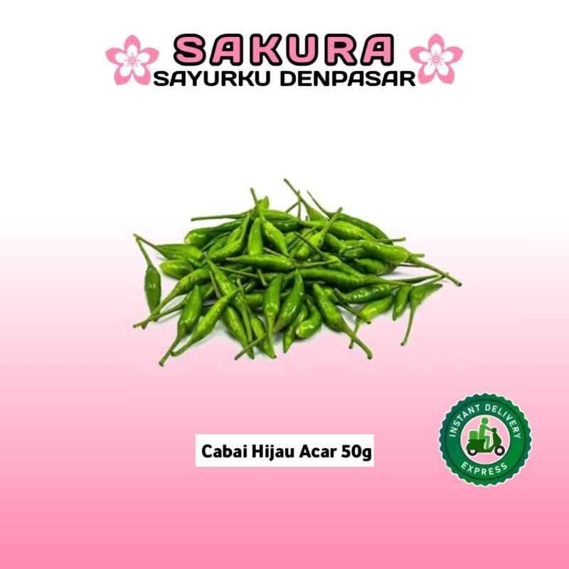 

Cabe Hijau Acar 50gr & 100gr- SAKURA