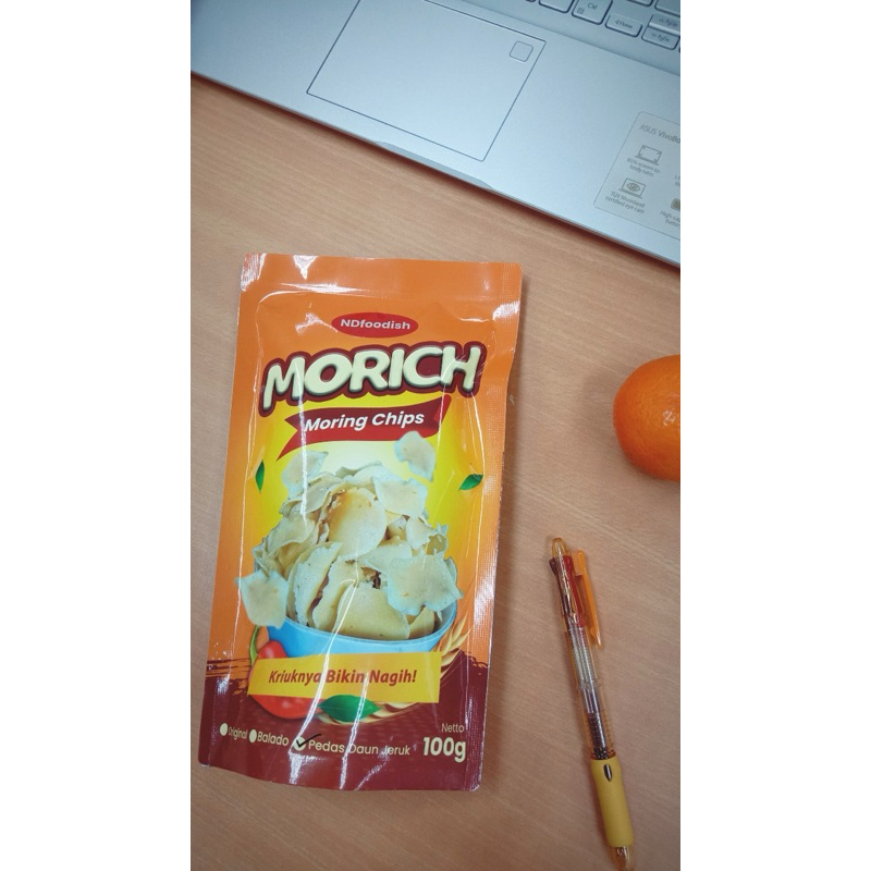 

KRIPIK MORING Gurih Pedas NDfoodish