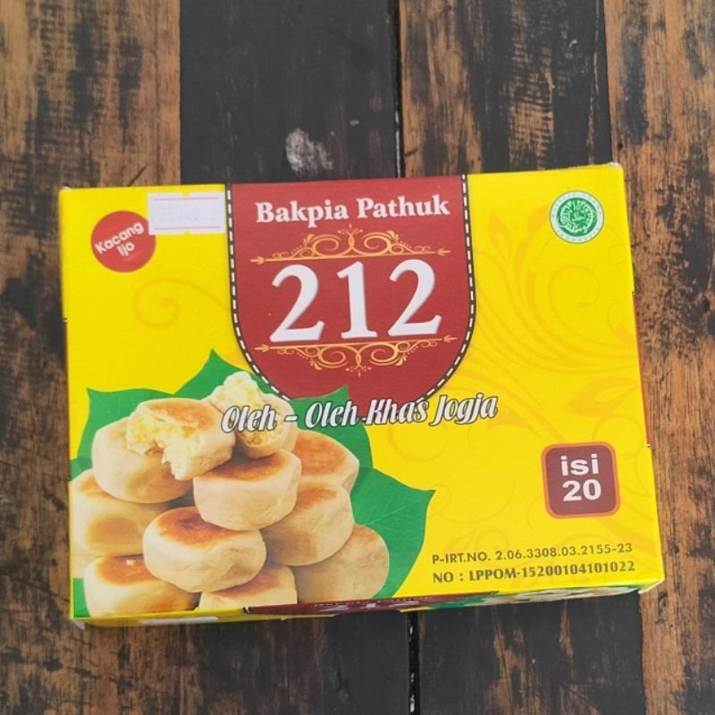 

Bakpia Pathok 212 Rasa Kacang Hijau