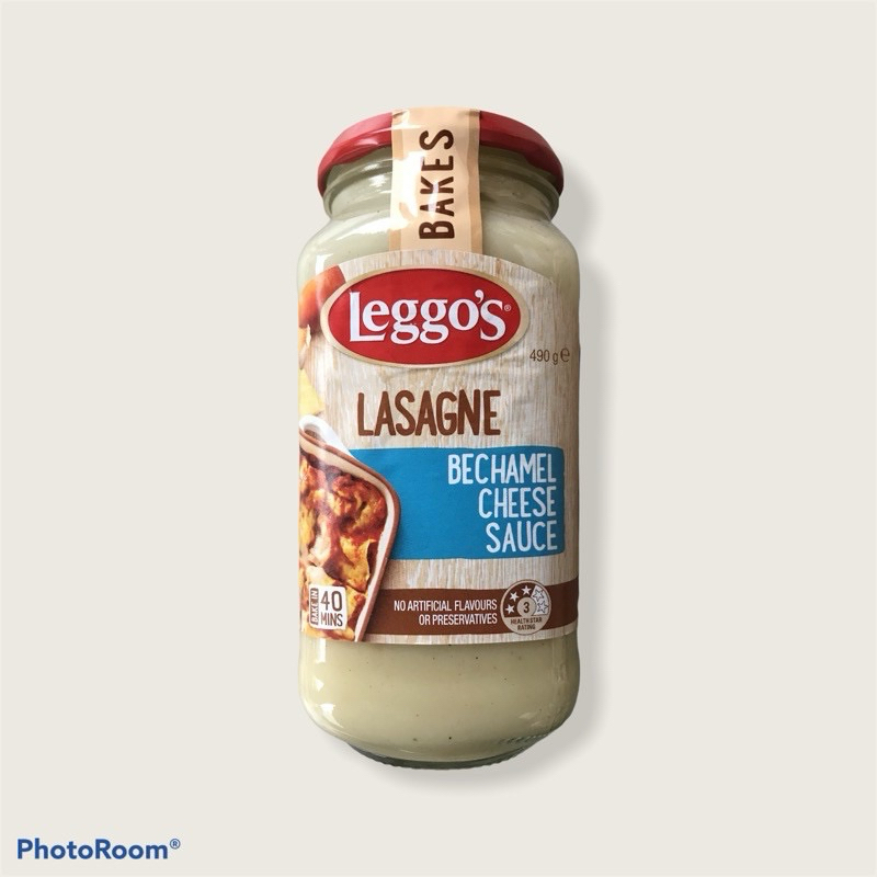 

LEGGOS LASAGNE BECHAMEL CHEESE SAUCE 490 GR