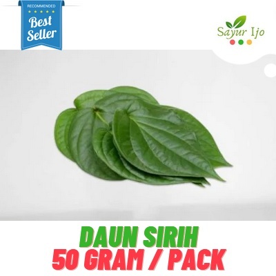 

Daun Sirih -/+ 50 Gram Fresh Betel / Suro / Sireh / Bido / Base Sayur Hijau Segar