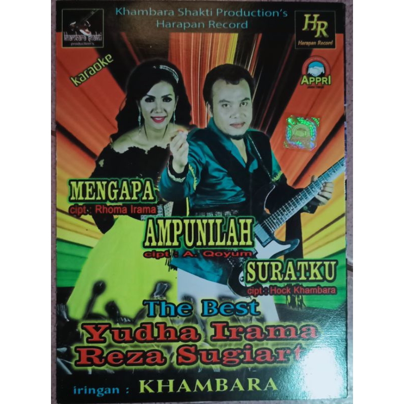 VCD original om khambara Yudha irama duet Reza Sugiarto