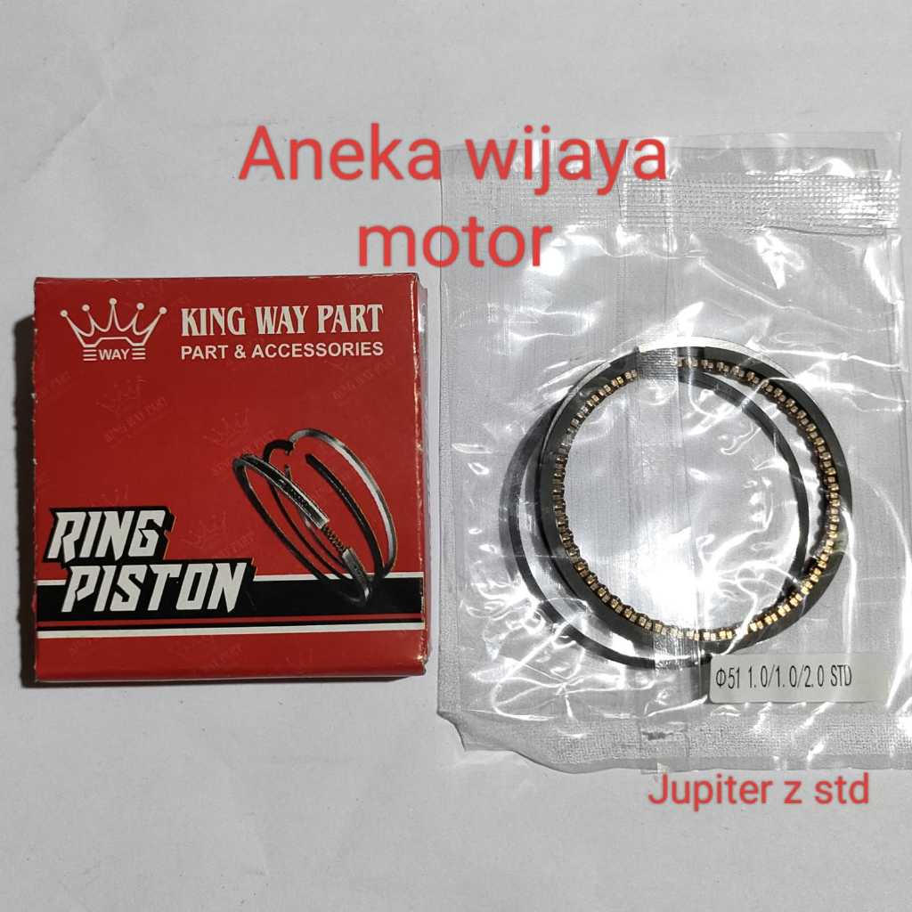 ring piston seher jupiter z os oversize std standar (RPT)