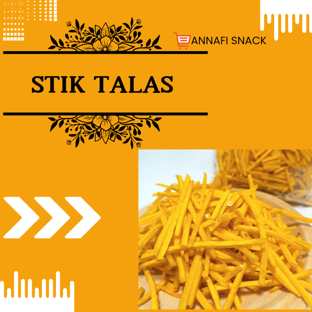 

STIK TALAS 150 GRAM // TALAS STIK // KERIPIK TALAS