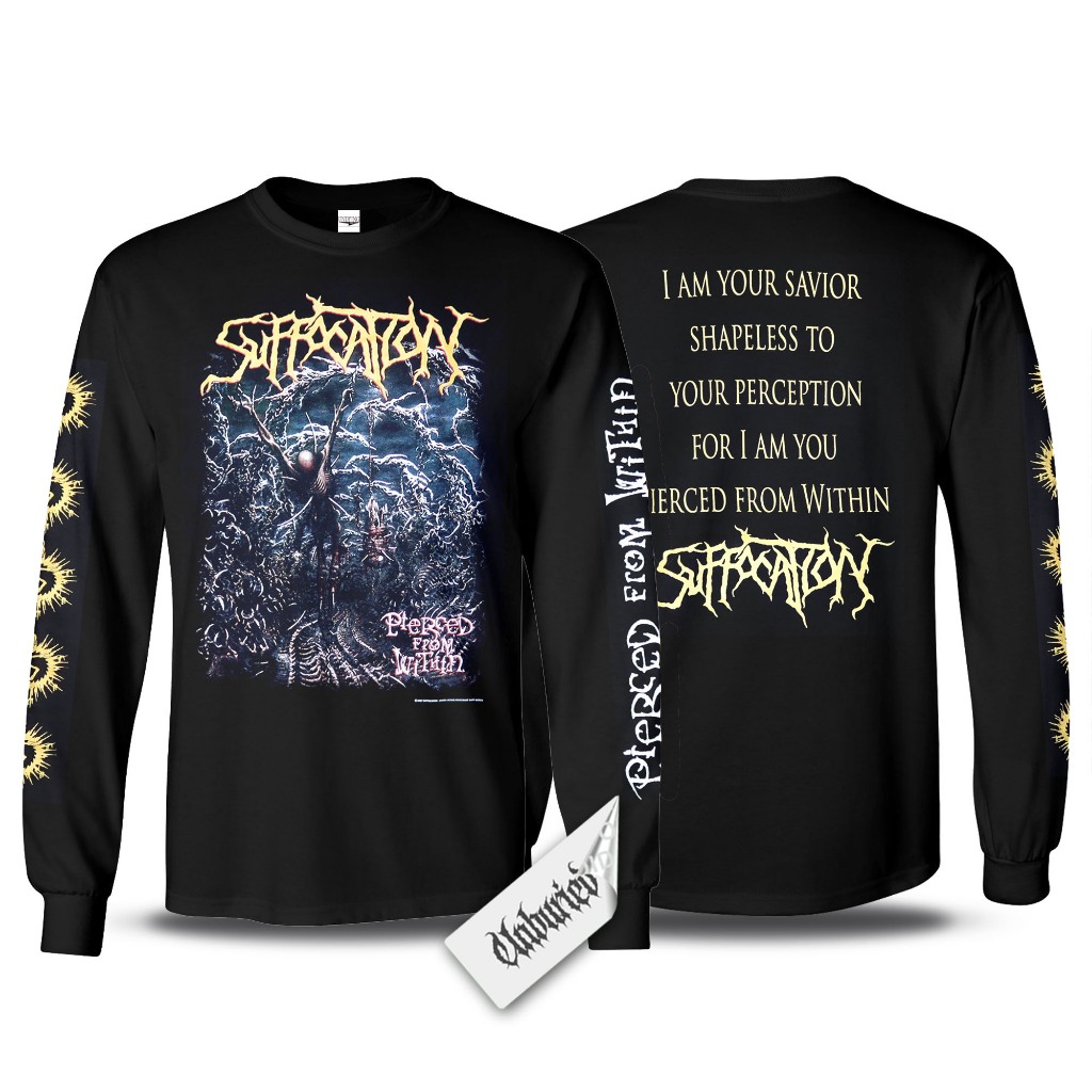 Long Sleeve - Suffocation - Pierced from Within