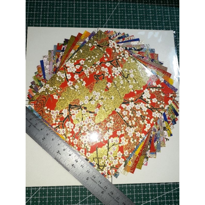 Set Kertas Washi 15x15cm 20 motif #KOI5