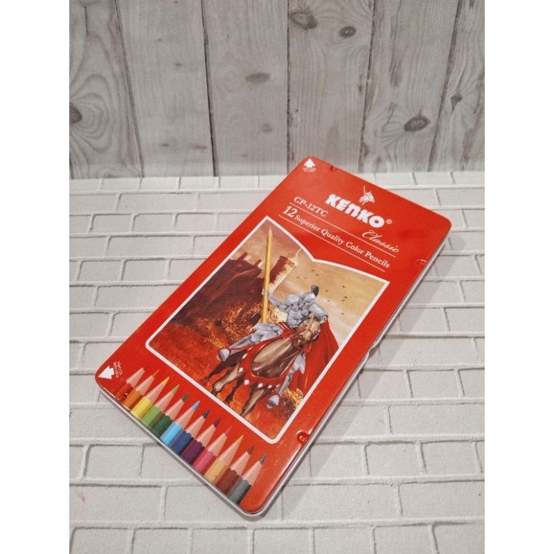 

Pulas / Pensil Warna Kenko 12w Panjang Kaleng
