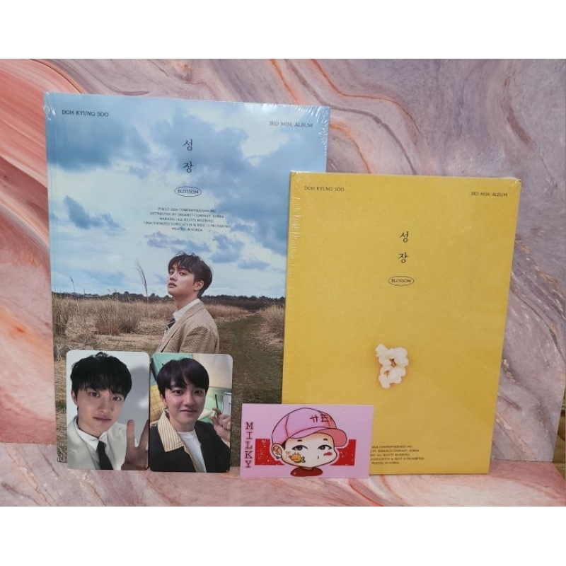READYSTOCK D.O (Do Kyungsoo) - Growth (3rd mini album) (BDM Benefit)