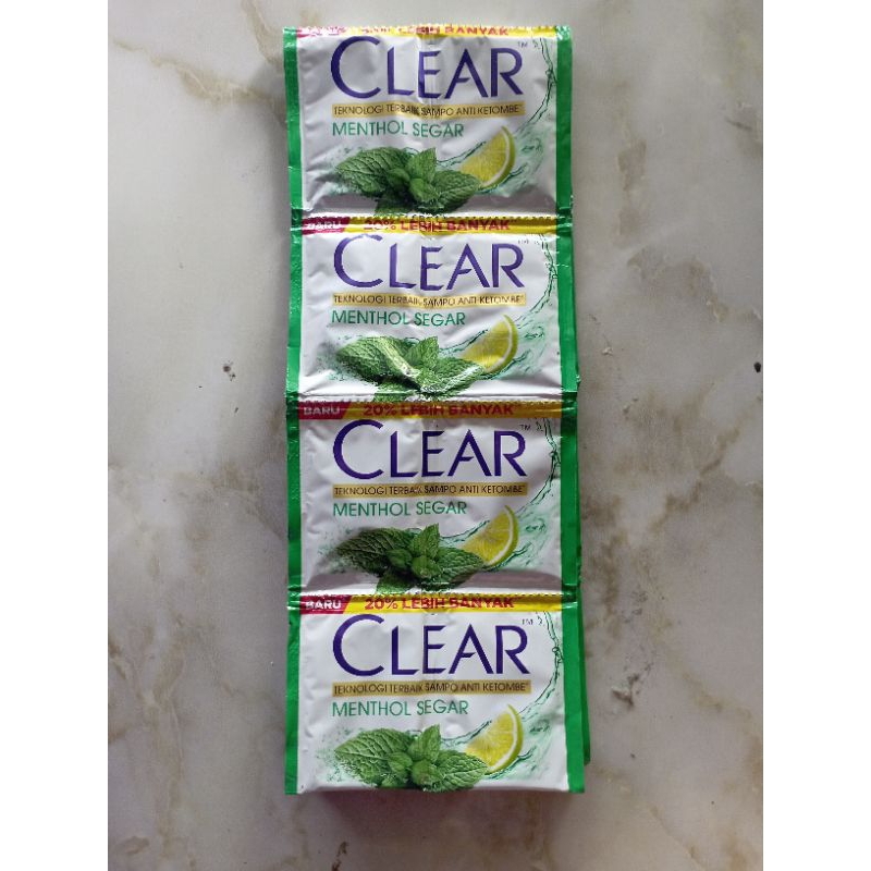 Shampo clear sachet