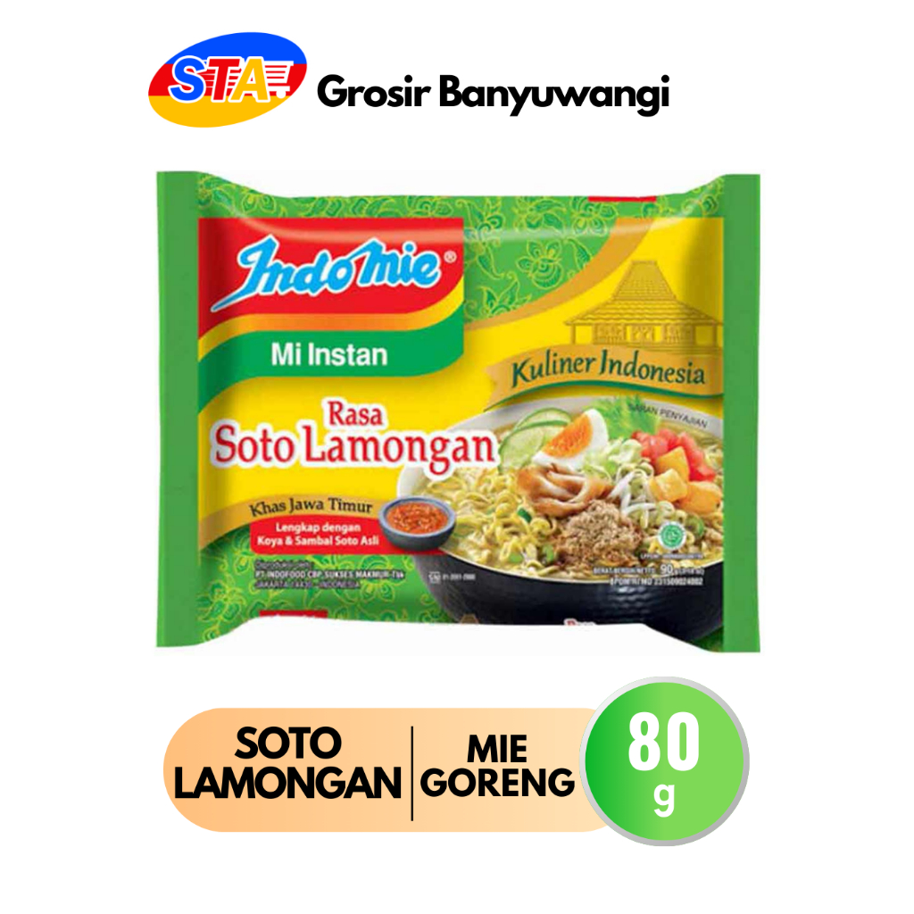 

[JATIM-BWI] INDOMIE SOTO LAMONGAN 80G | MIE KUAH