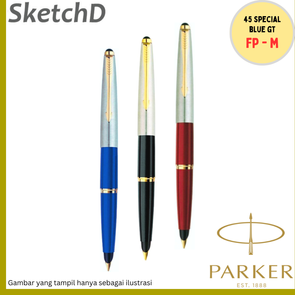 

Parker 45 Special Gold Trim GT FP - Fountain Pen vintage Signature Pen
