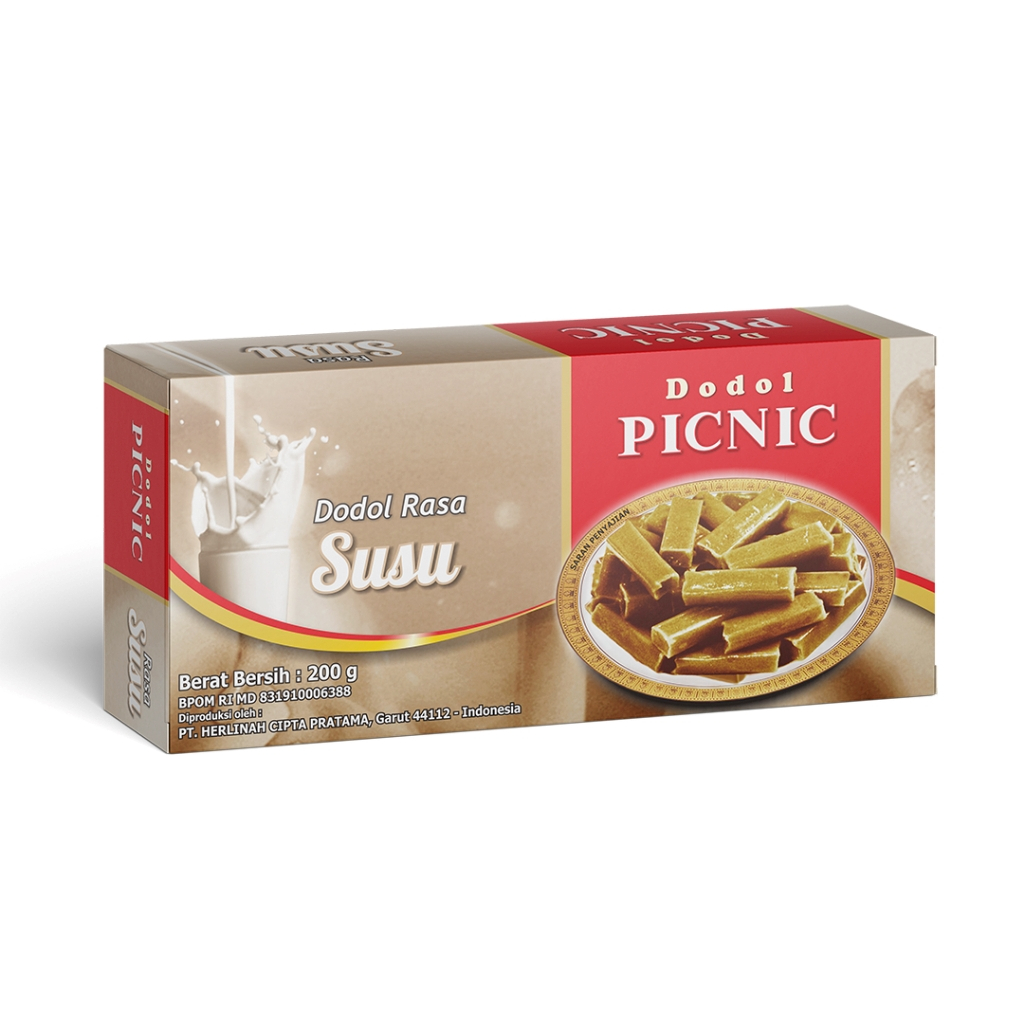 

Dodol Picnic Rasa Susu 200 Gr